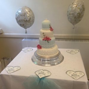 Wedding Cake at Little Bookham Hall