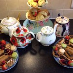 vintage tea party - tea pots