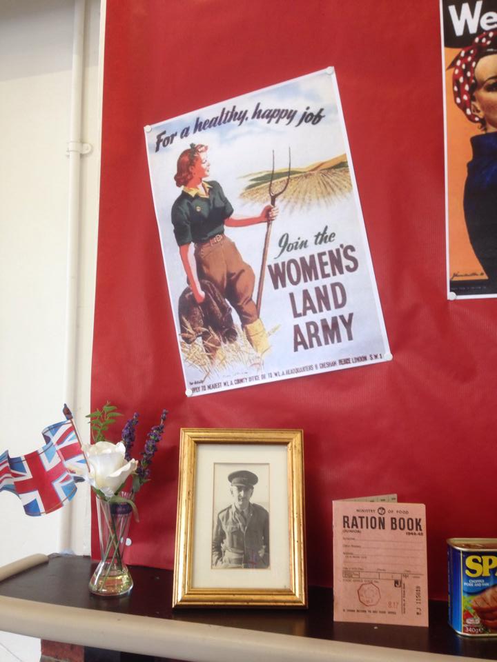 vintage tea party - wartime posters