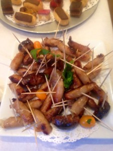 Canapes menus - Catering in Surrey