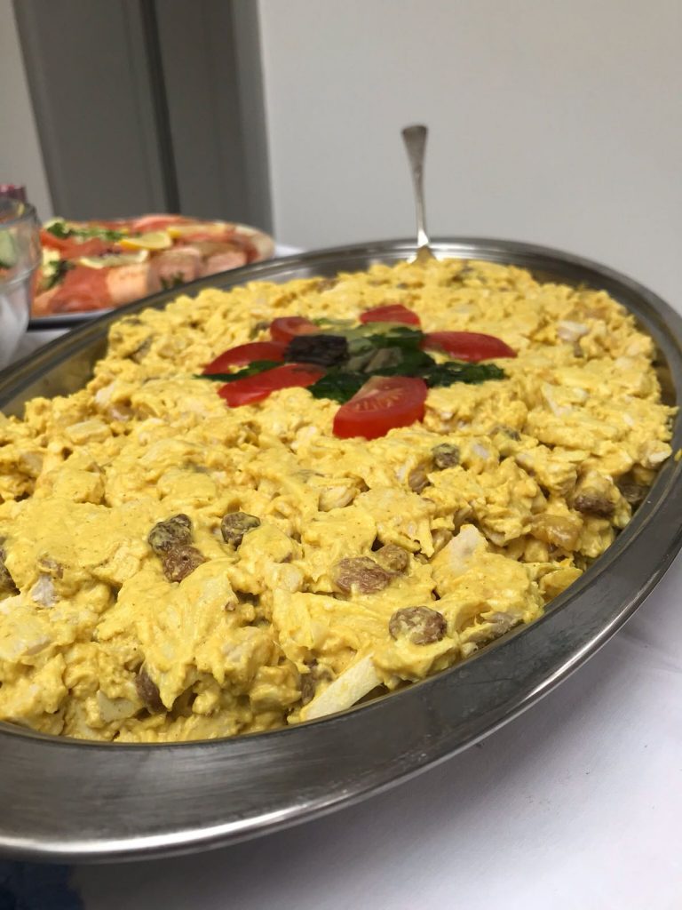 Coronation Chicken - Surrey Catering menus