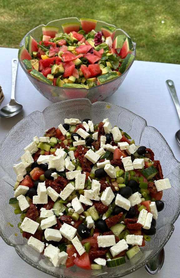 Salads catering Surrey